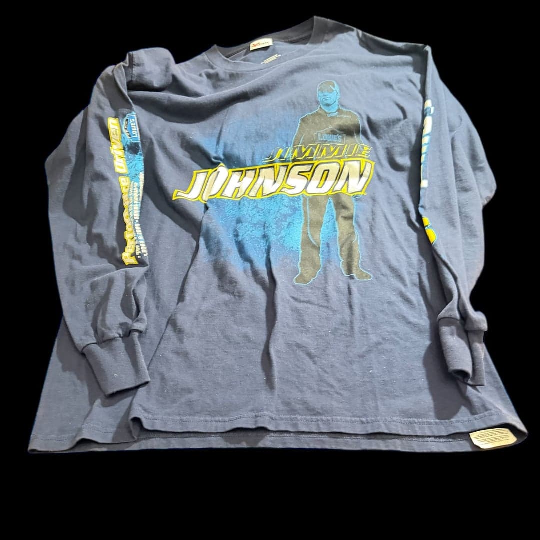 Jimmie Johnson #48 Lowe's Nascar Long Sleeve T-Shirt - Image 1