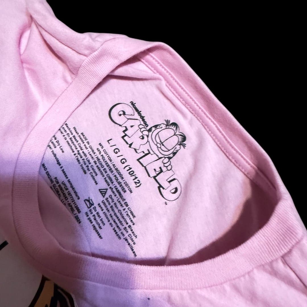 Garfield Square Crew Neck Short Sleeve Graphic T-Shirt - Thumbnail 5