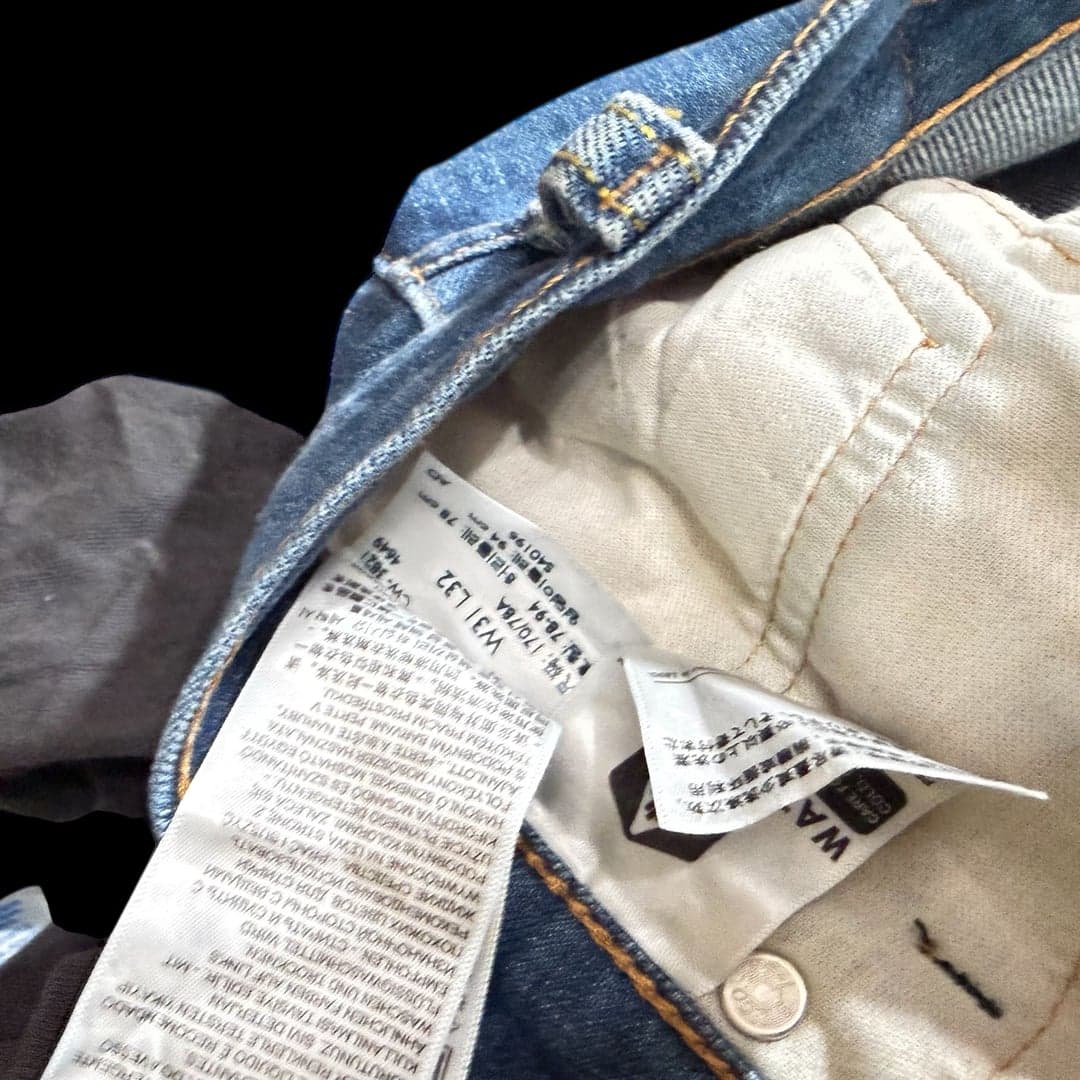 Levi’s 514 Straight Jeans Men’s W31 L32 Slim Straight Zipper Fly Denim - Thumbnail 7