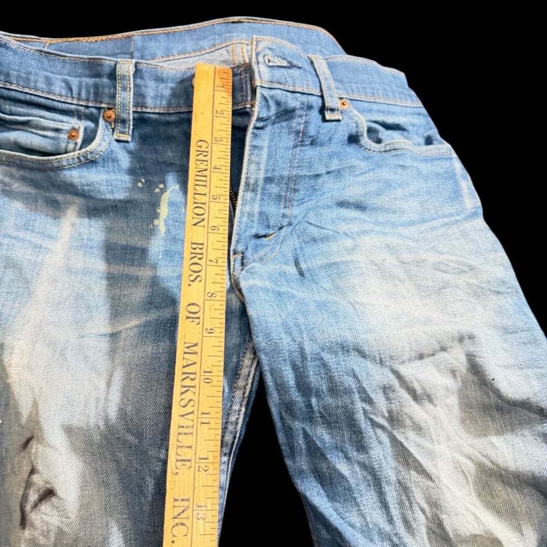 Levi’s 514 Straight Jeans Men’s W31 L32 Slim Straight Zipper Fly Denim - Thumbnail 5