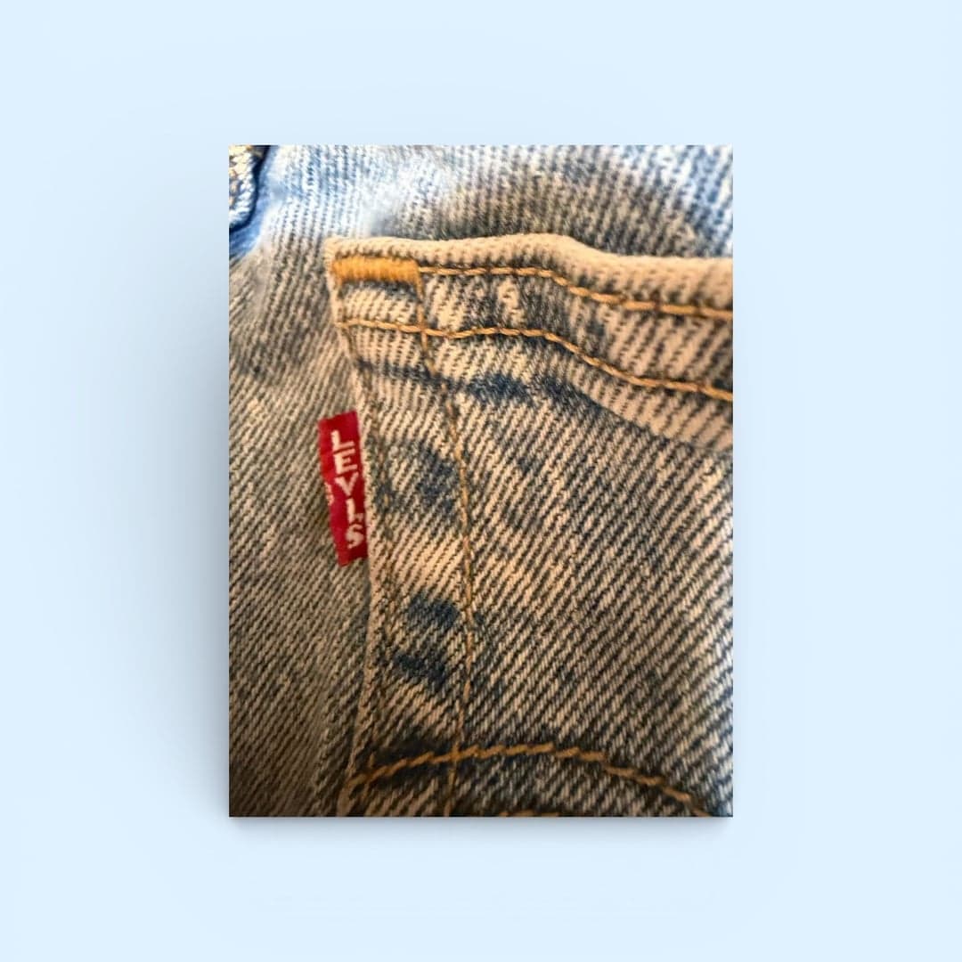 Vintage LEvi’s Big E Ribcage Straight W28 L27 - Thumbnail 6