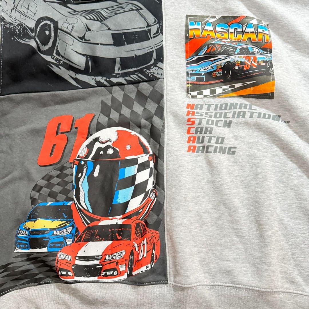 NASCAR Graphic Print Pullover Hoodie - Thumbnail 4