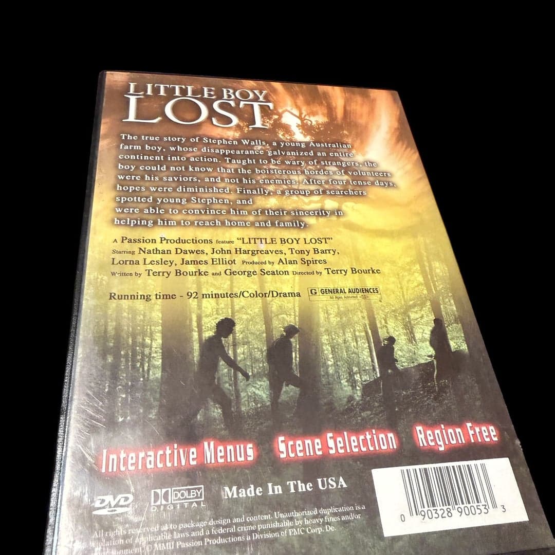 Little Boy Lost DVD 2004 Nathan Dawes John Hargreaves - Thumbnail 2