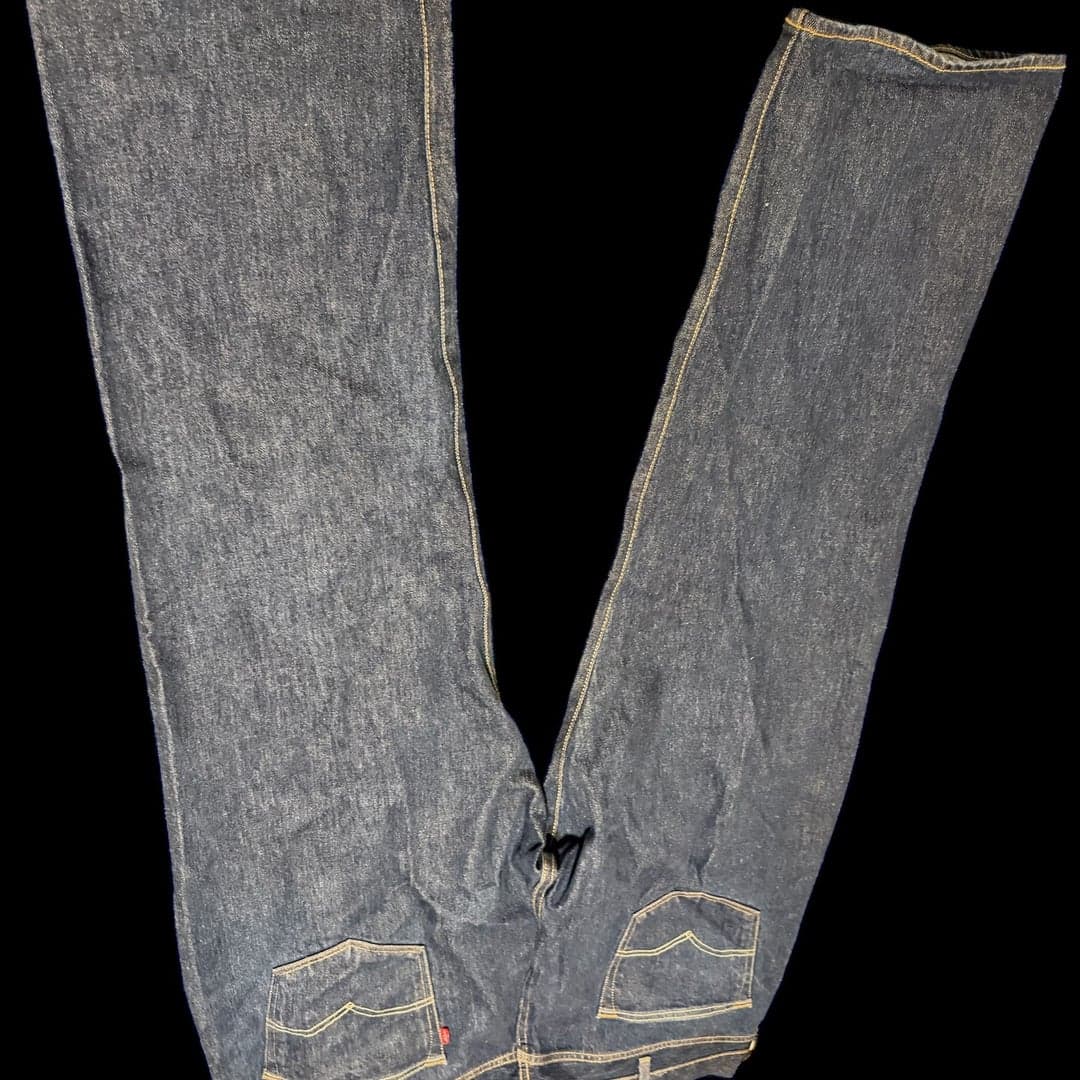 Levi’s 501 Indigo Button Fly Jeans Men’s 34x32 Like unused - Thumbnail 3