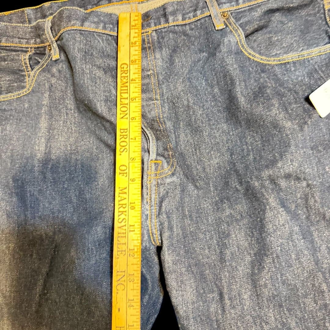 Levi’s 501 Indigo Button Fly Jeans Men’s 34x32 Like unused - Thumbnail 6