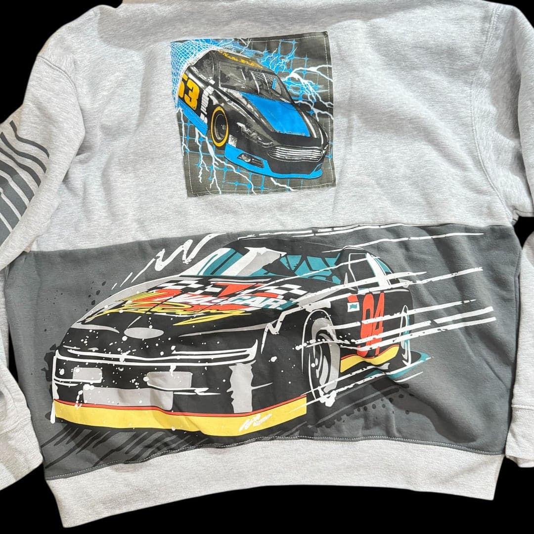 NASCAR Graphic Print Pullover Hoodie - Thumbnail 3