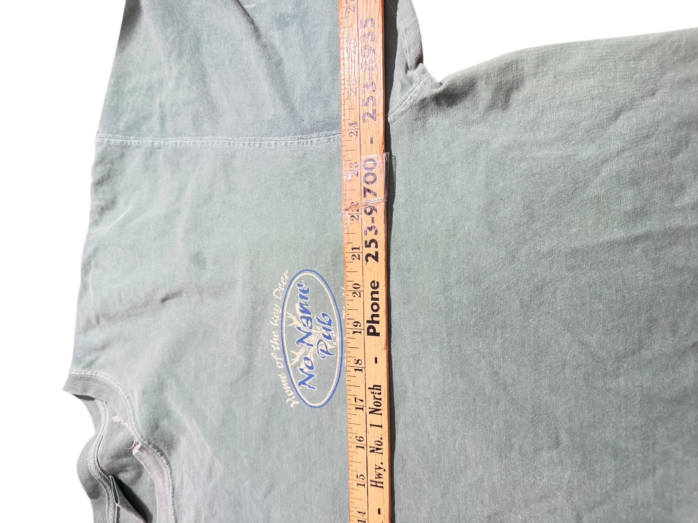 No Name Pub Big Pine Key Florida T-Shirt Comfort Colors Key Deer XXL - Thumbnail 6