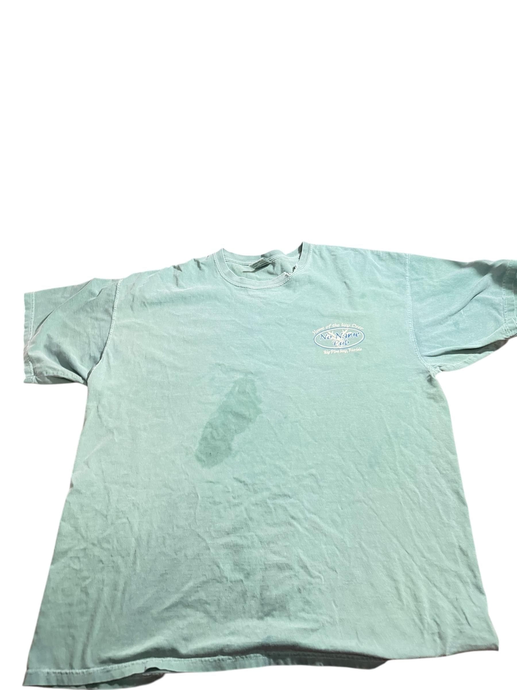 No Name Pub Big Pine Key Florida T-Shirt Comfort Colors Key Deer XXL - Thumbnail 2