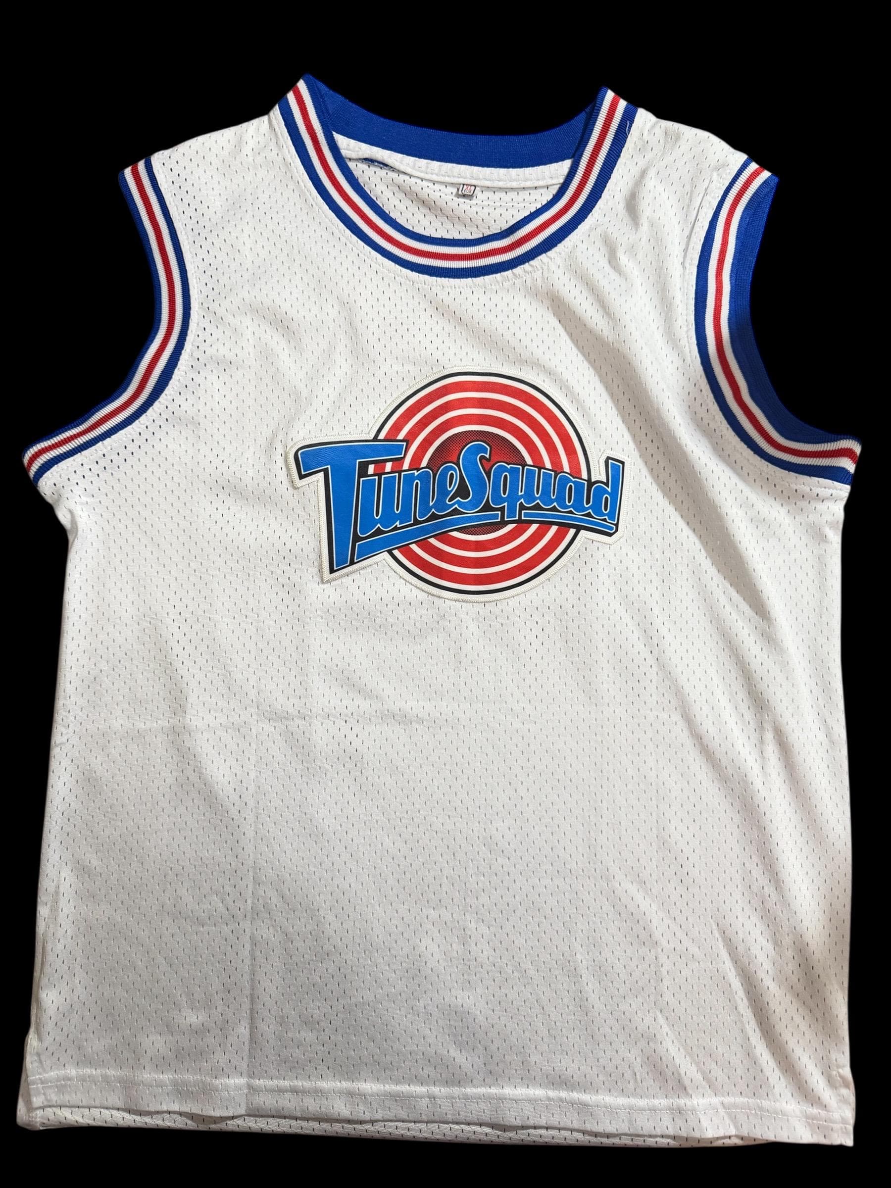 Vintage Space Jam 1996 Tune Squad Lola Bunny #10 Jersey White Mesh - Image 1