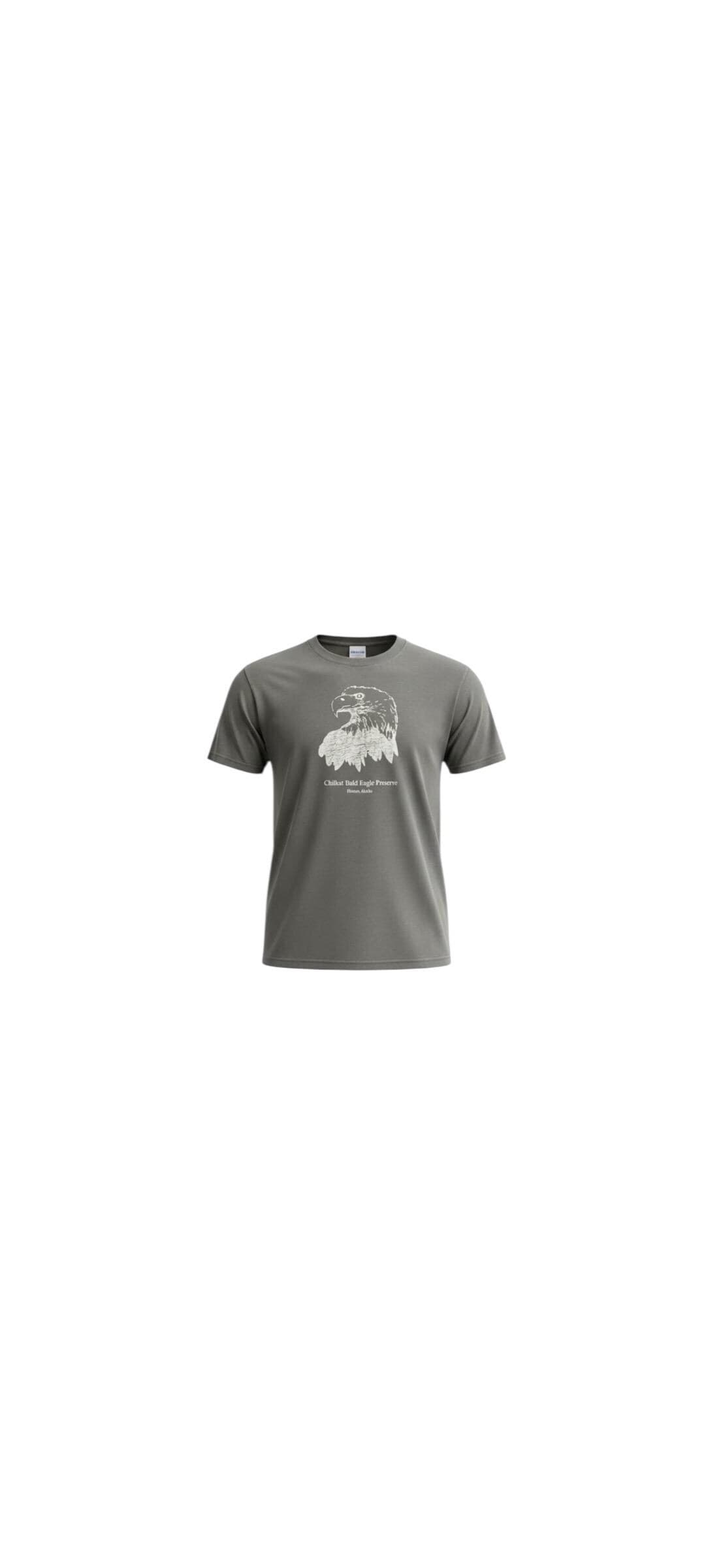 Vintage Tultex Chilkat Bald Eagle Preserve Alaska T-Shirt - Thumbnail 2
