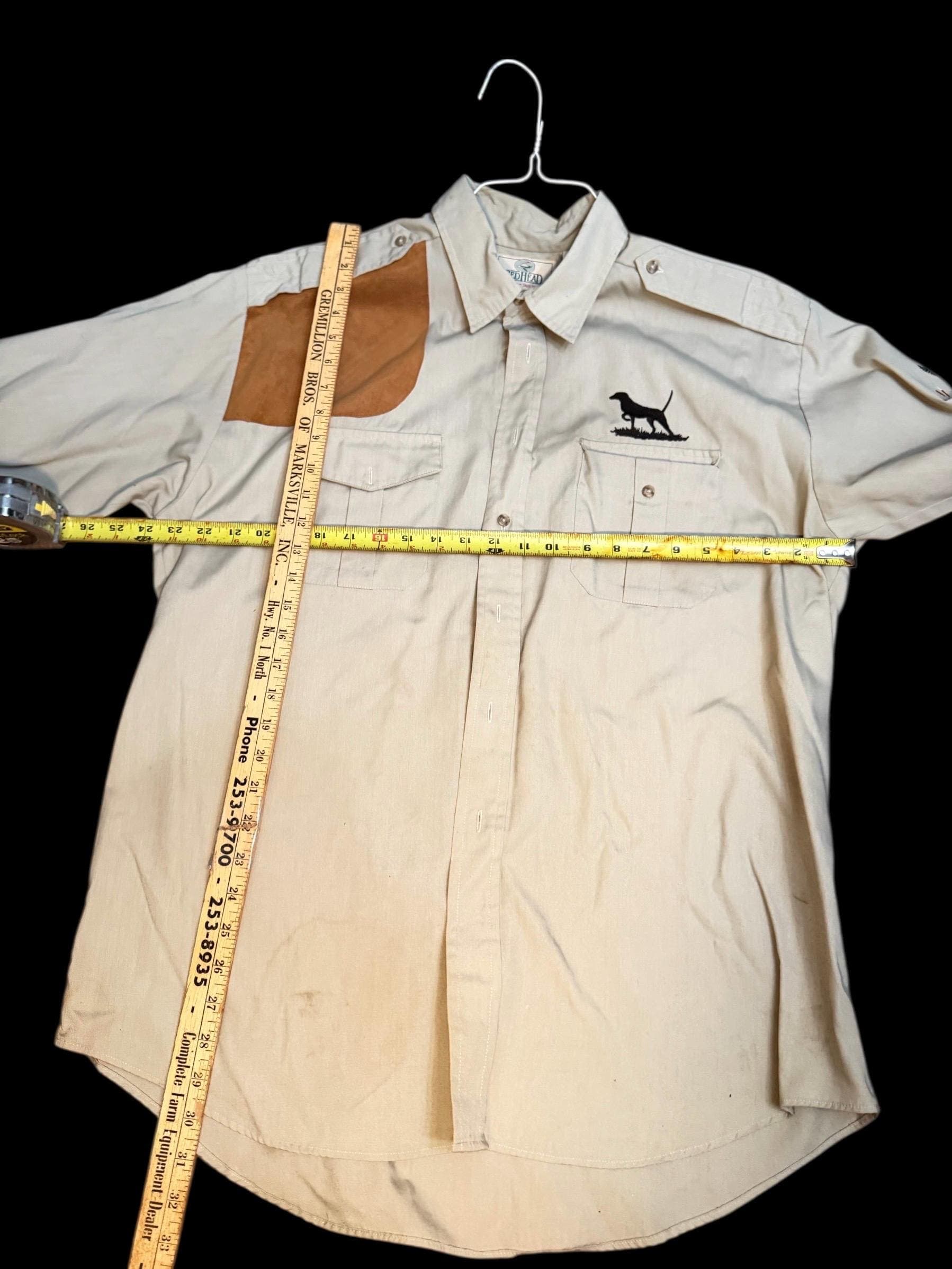 Vintage RedHead Retriever Club Shirt HRCH Reagan Louisiana Hunting XL - Thumbnail 7