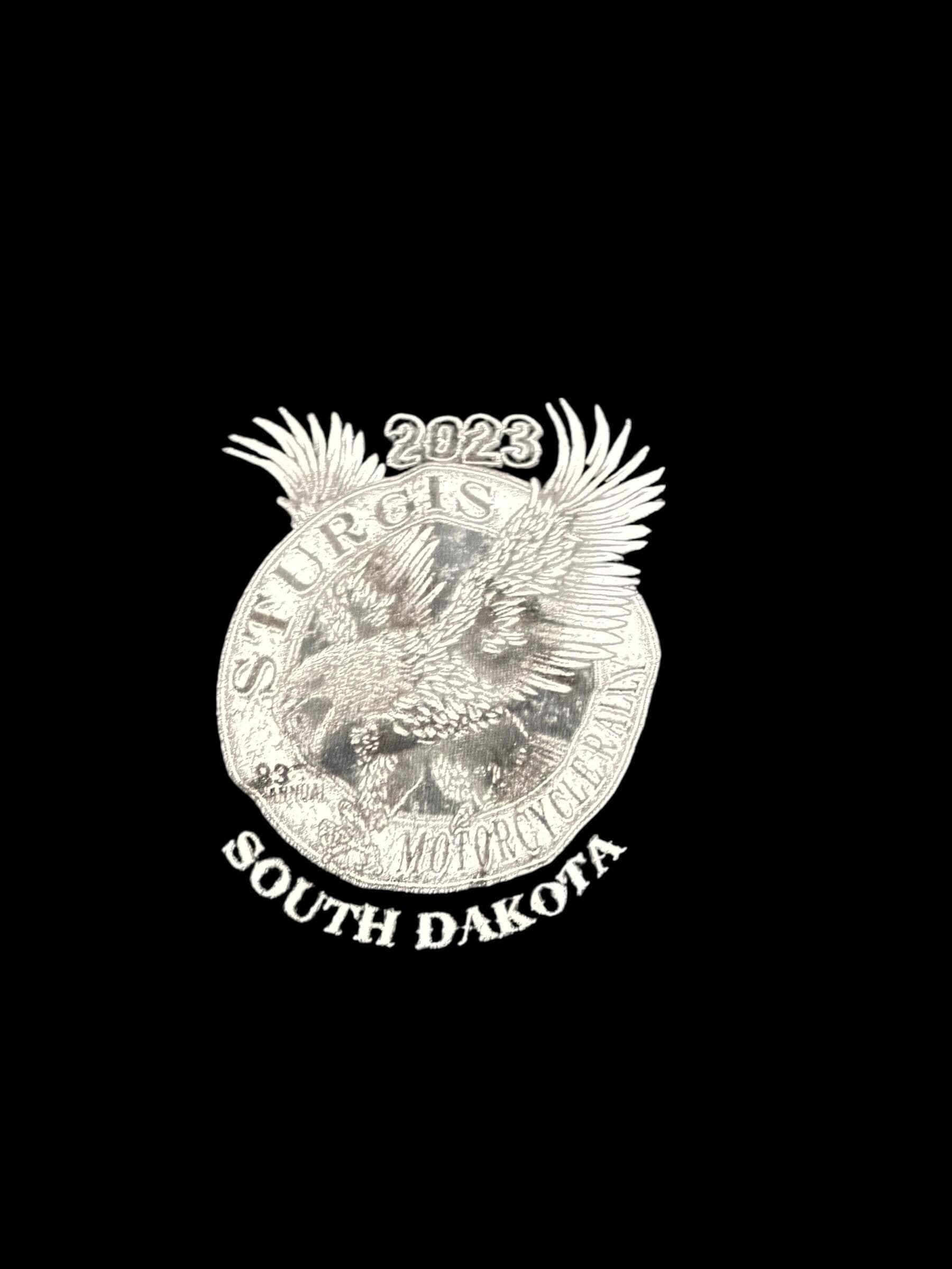 2023 Sturgis Motorcycle Rally T-Shirt | Eagle Graphic | Men’s 3XL Biker Tee - Thumbnail 6