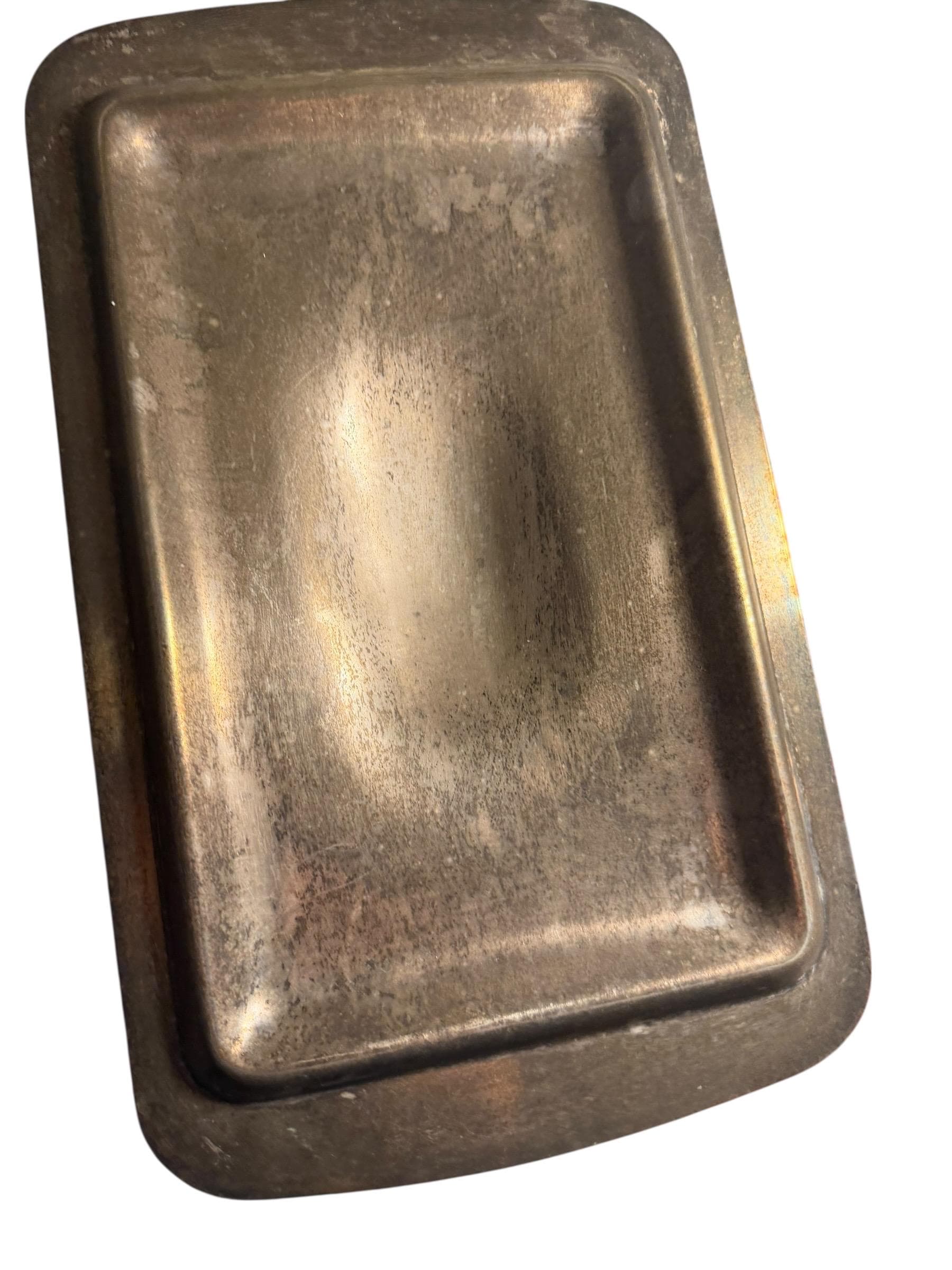 Antique Silverplate Chafing Dish Warming Server Victorian Table Decor - Thumbnail 3