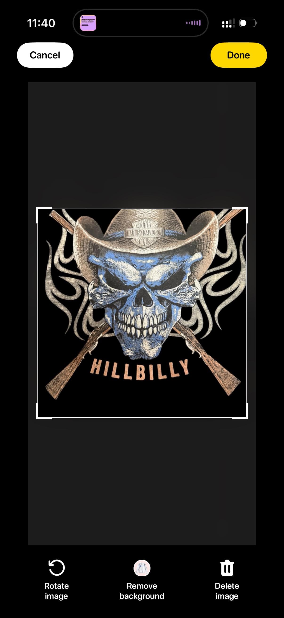 Harley Davidson Hillbilly Gatlinburg TN Dealer T-Shirt Skull 2XL - Thumbnail 5