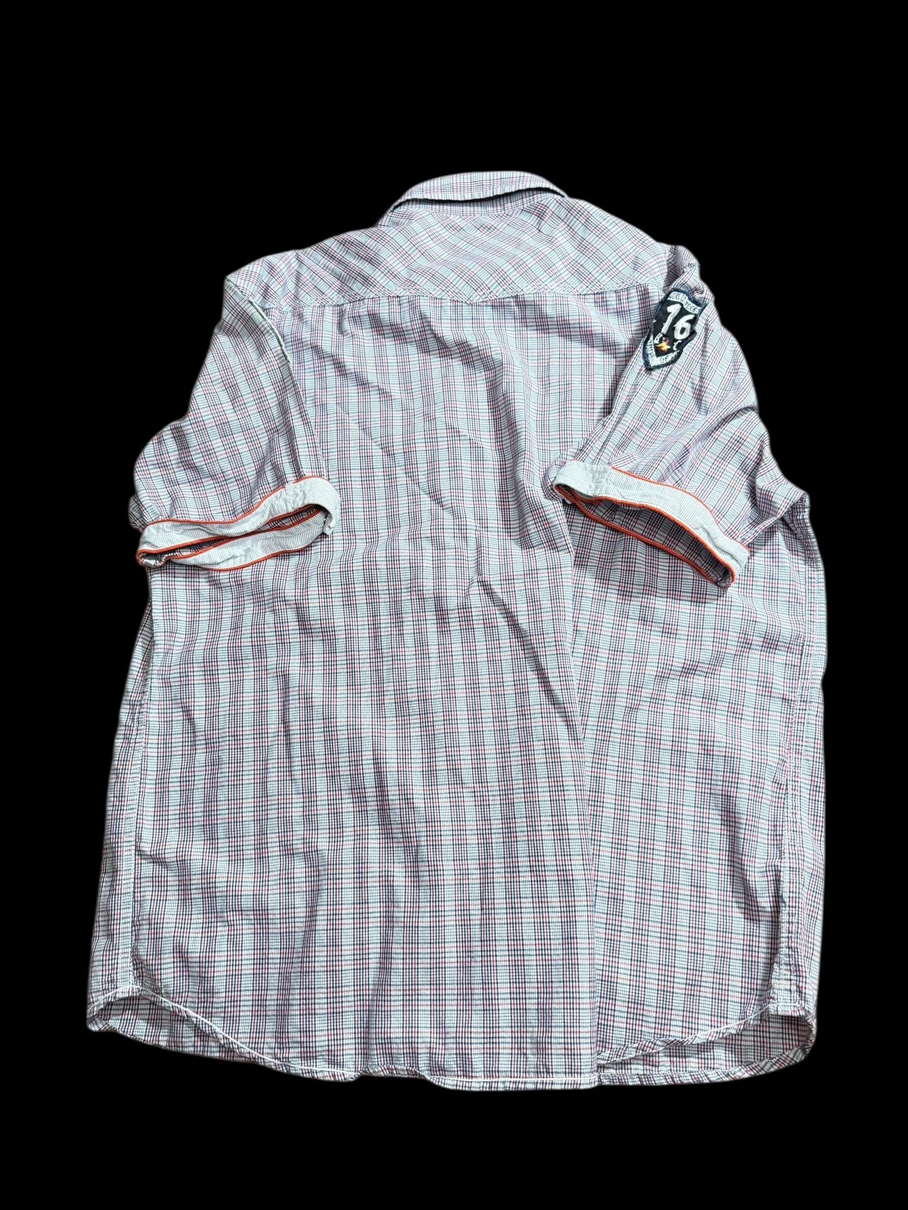 Vintage 2008 Barrel Racing Shirt | Red Snap Jean Co, PBR Patch - Thumbnail 2