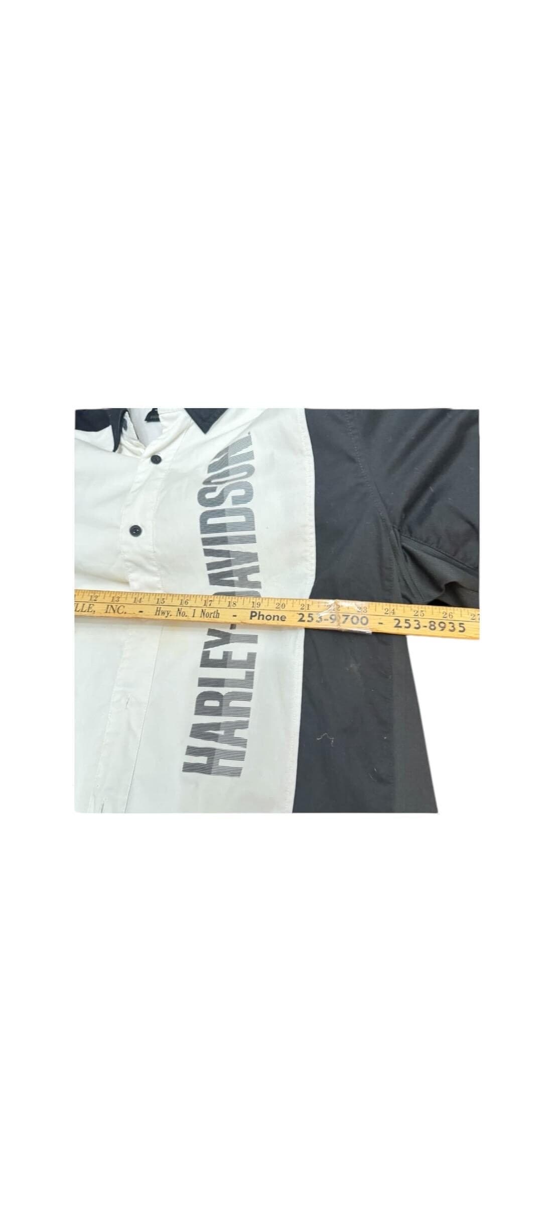 Harley-Davidson Men's Performance Mesh Colorblocked Garage Motorcycle Shirt - Thumbnail 7