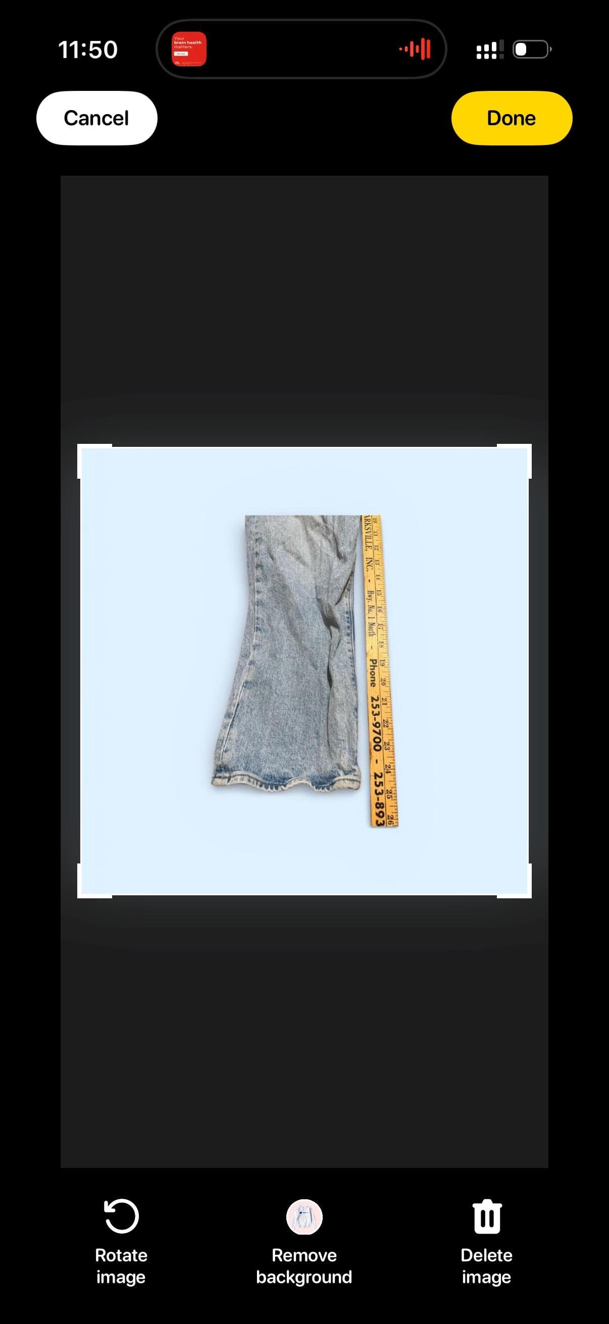 Vintage LEvi’s Big E Ribcage Straight W28 L27 - Thumbnail 10