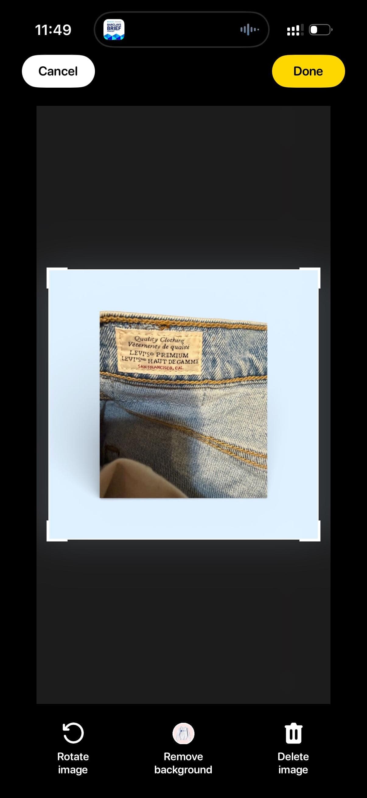 Vintage LEvi’s Big E Ribcage Straight W28 L27 - Thumbnail 7