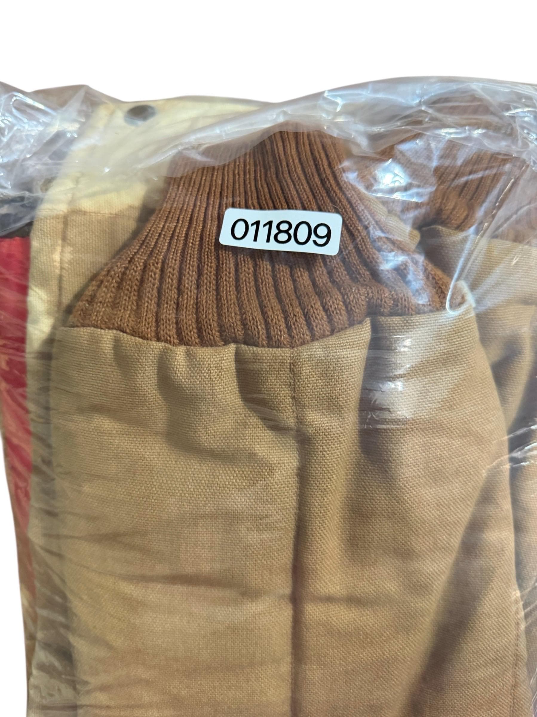 Vintage Walls Blizzard-Pruf Work Jacket Distressed Duck Canvas Insulated Coat - Thumbnail 8