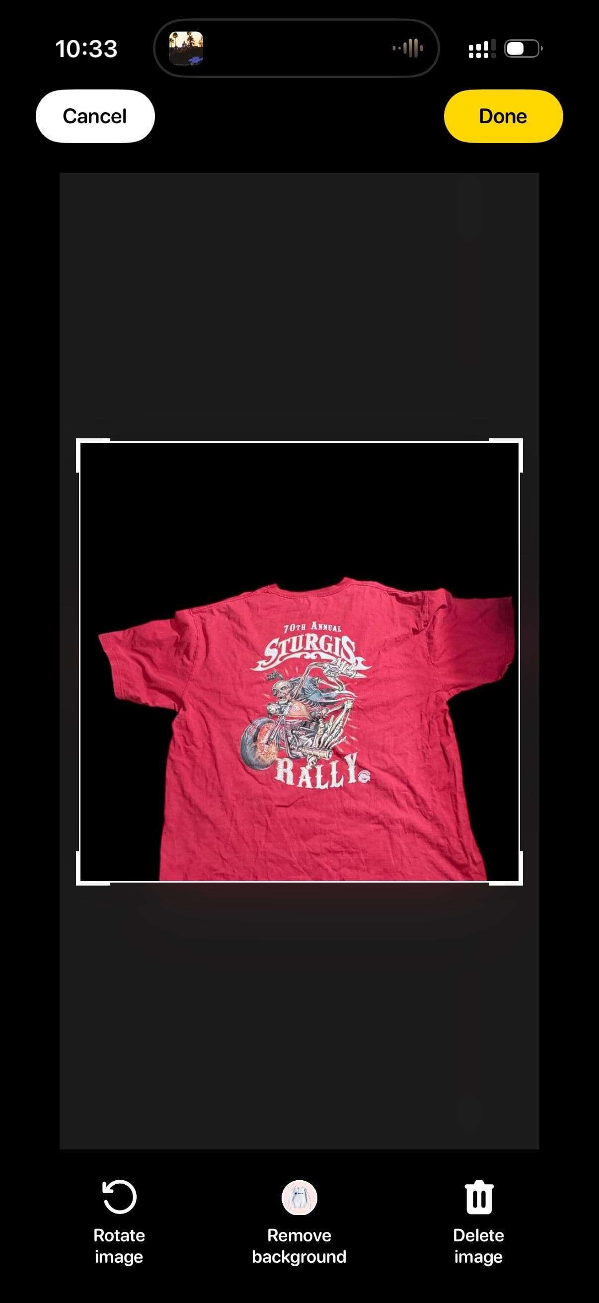 Vintage 70th Annual Sturgis Rally Motorcycle T-Shirt Red Men’s XXL - Image 1