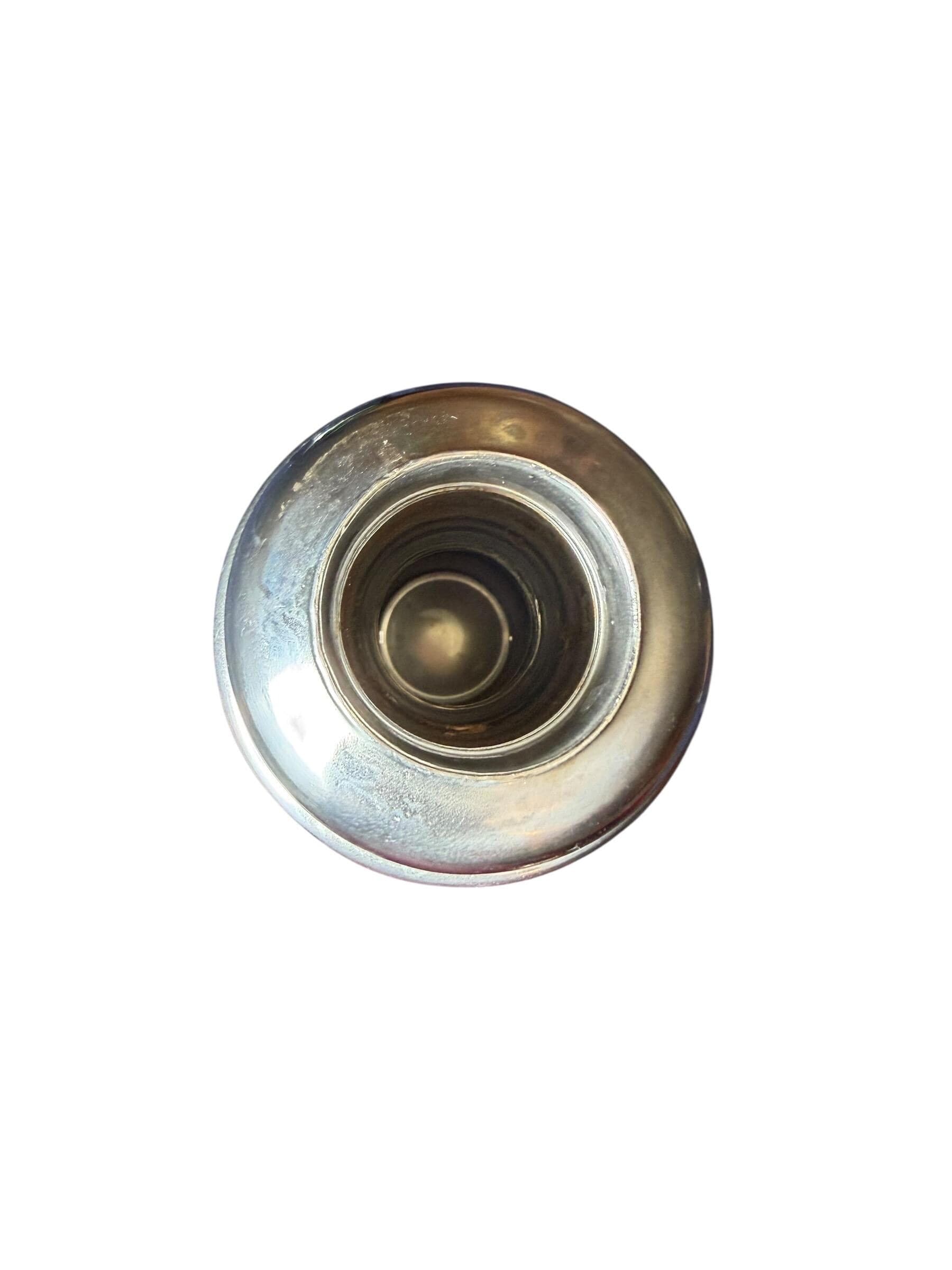 Vintage Stanley A-943C Thermos Green 1 Pint Steel Aladdin Nashville Tested Works - Thumbnail 4