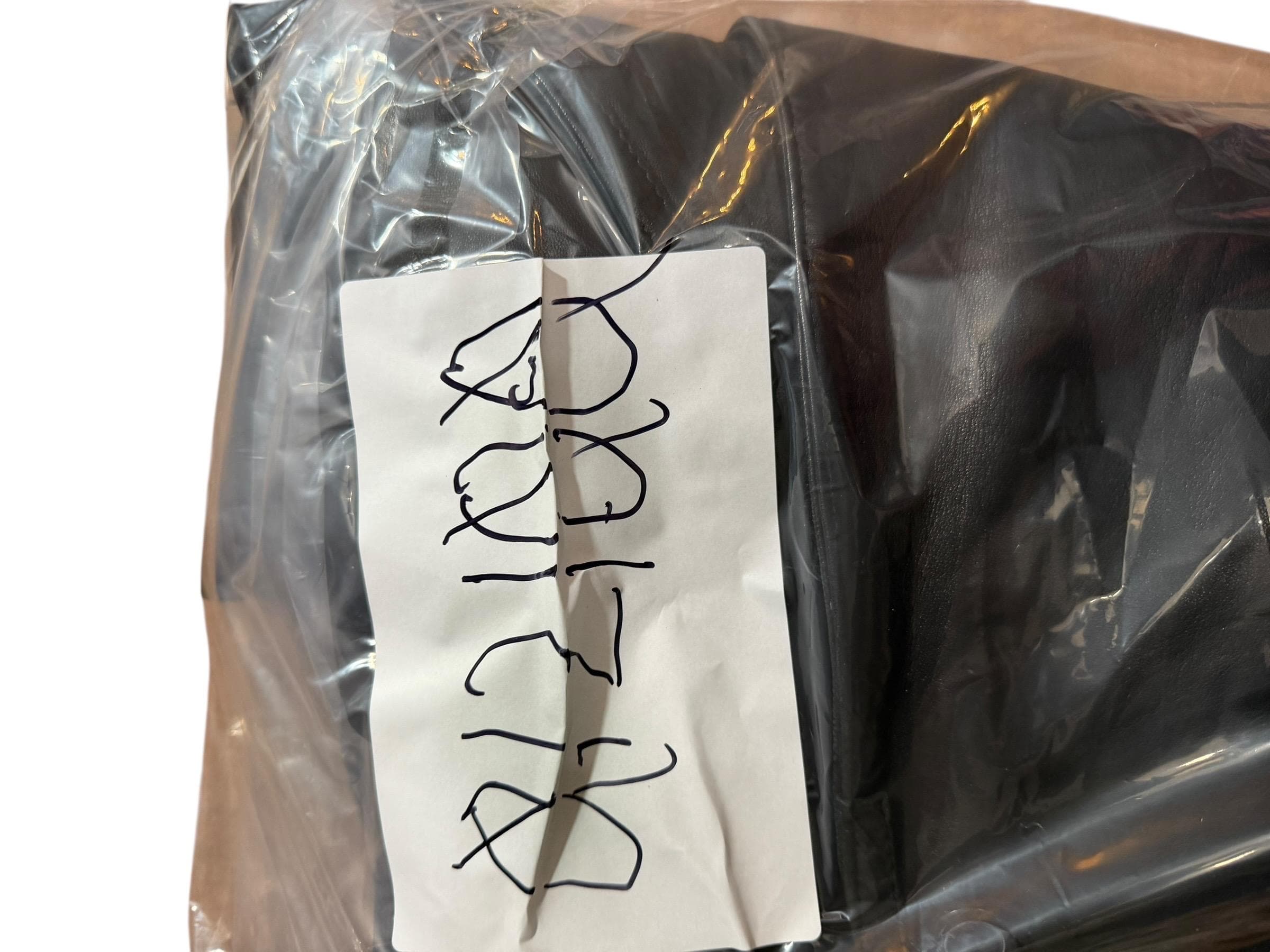 Claiborne Black Lamb Leather Blazer Men’s 42R Leather Sport Coat - Thumbnail 8