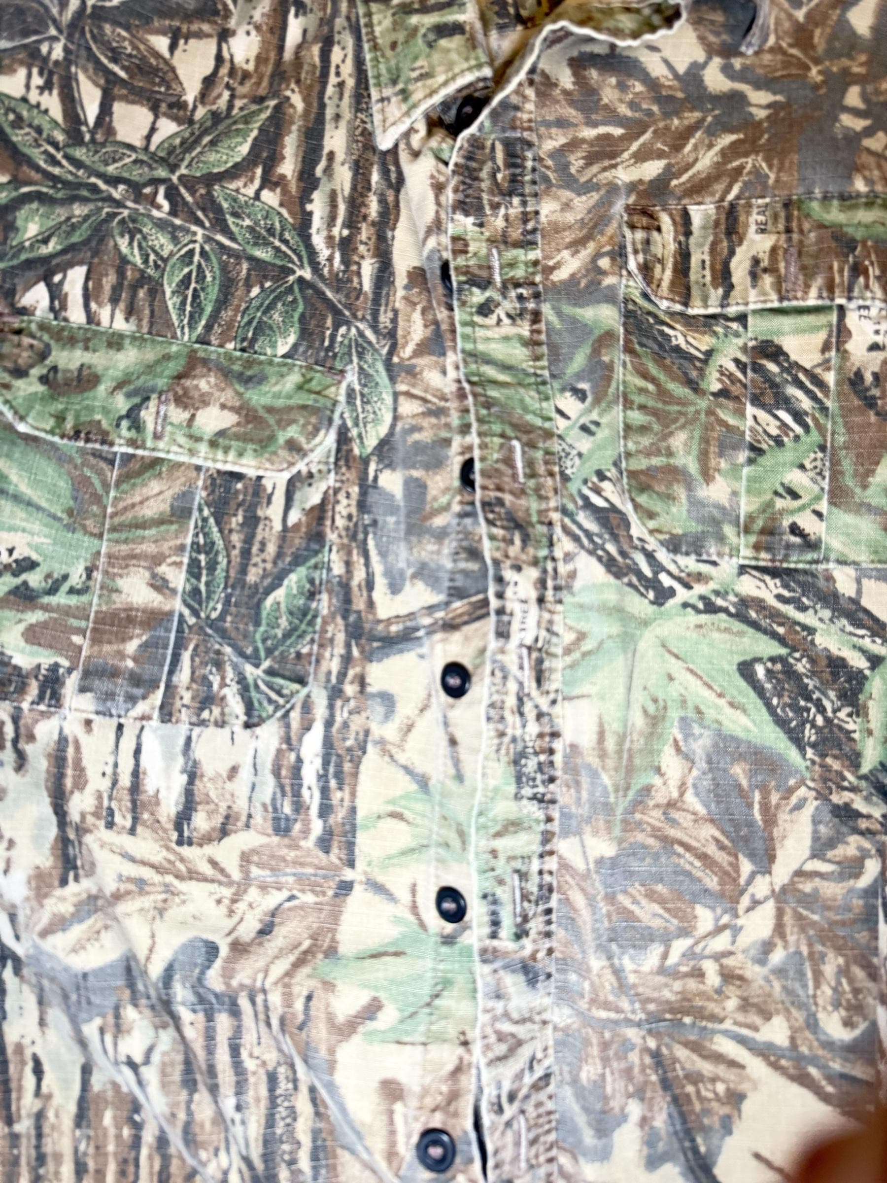 Vintage 90s Walls Realtree Camo Hunting Shirt Men’s XL Outdoor Ripstop - Thumbnail 3
