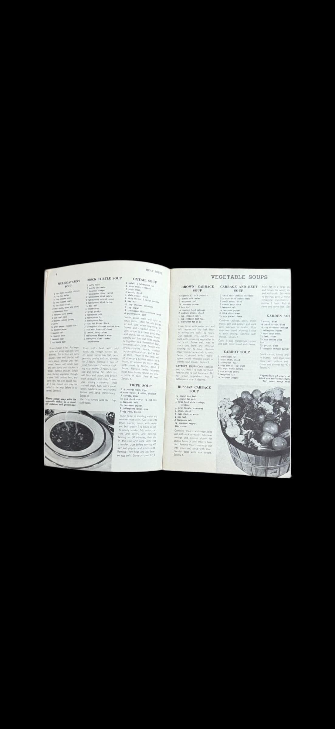 Vintage 1950 250 Delicious Soup Recipes Cookbook Culinary Arts Institute - Thumbnail 3