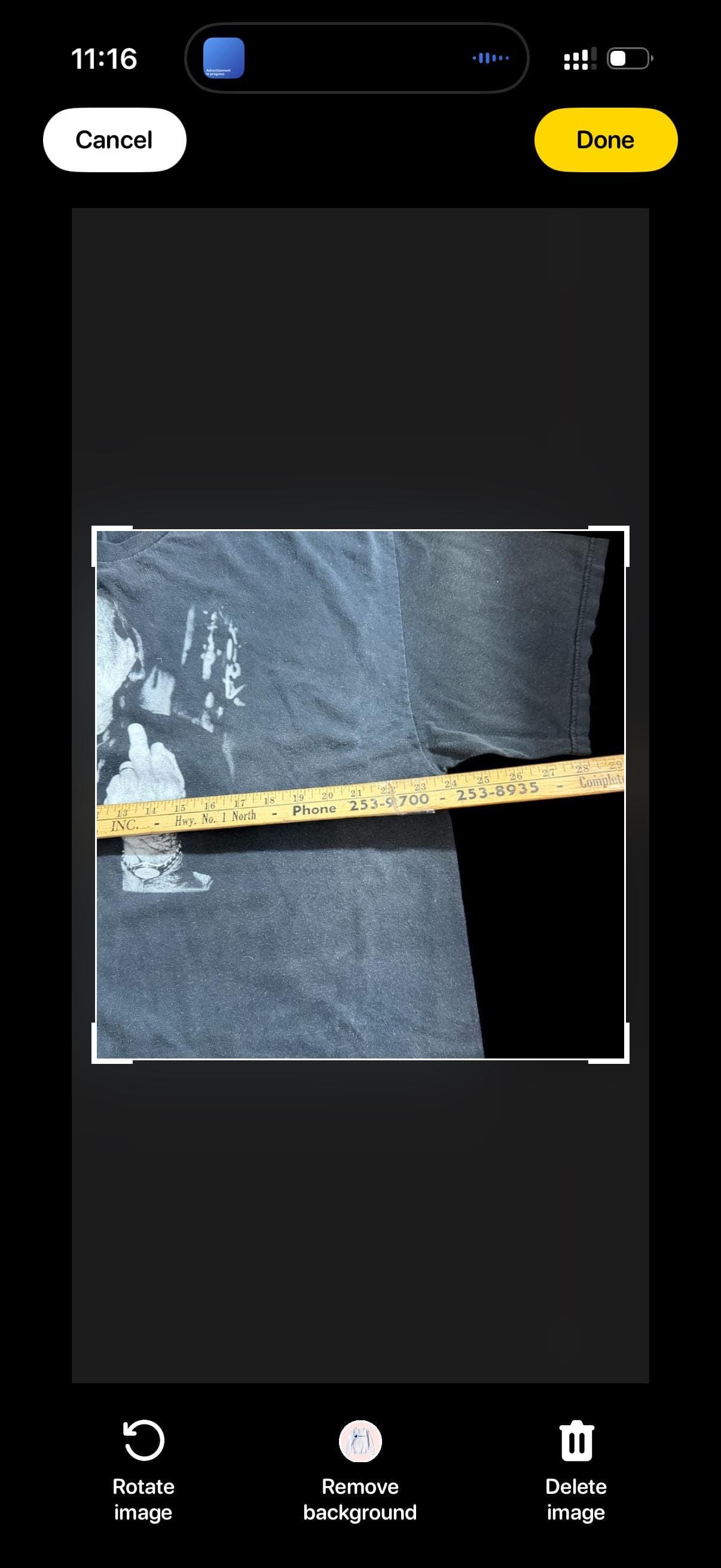 Willie Nelson Graphic T Shirt XXL Black “For All the Girls I’ve Loved Before” - Thumbnail 6