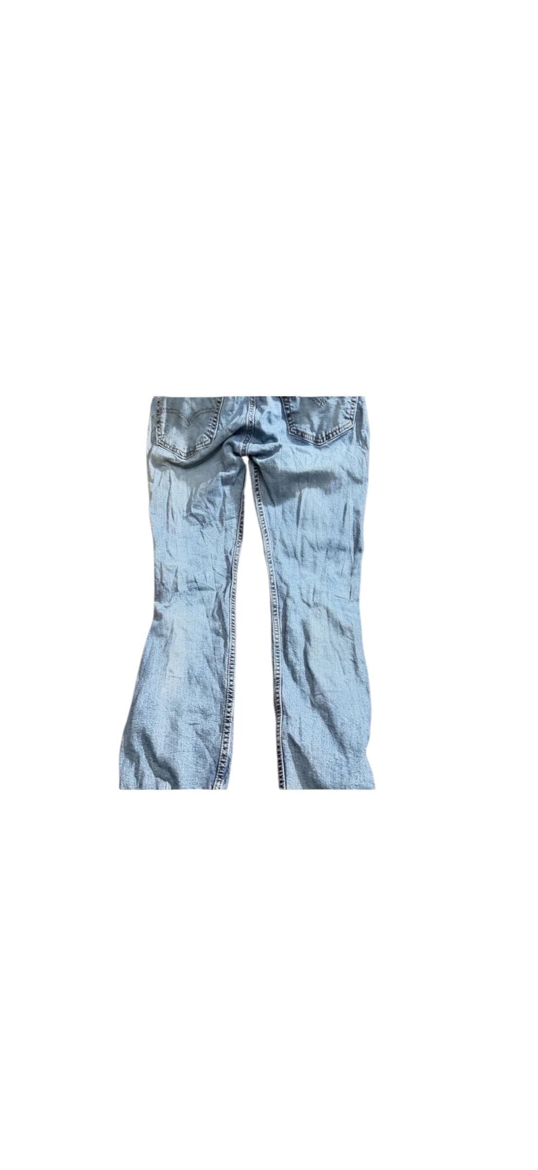 Vintage Levi’s 502 Men’s Jeans W32 L30 Blue Straight Leg Denim - Thumbnail 6