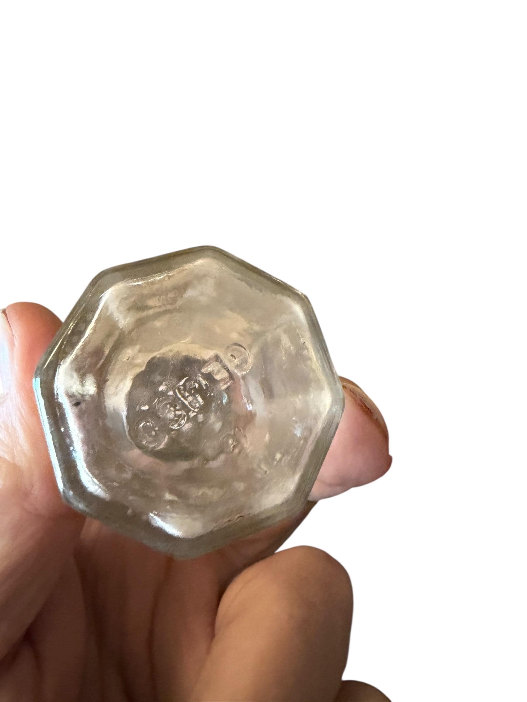 Vintage Owens Illinois Glass Salt & Pepper Shakers, Mid-Century Diner Set - Thumbnail 3