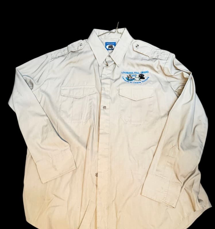 Vintage 1995 Bear Back Louisiana Fall Grand Duck Hunting Shirt XL USA - Image 1