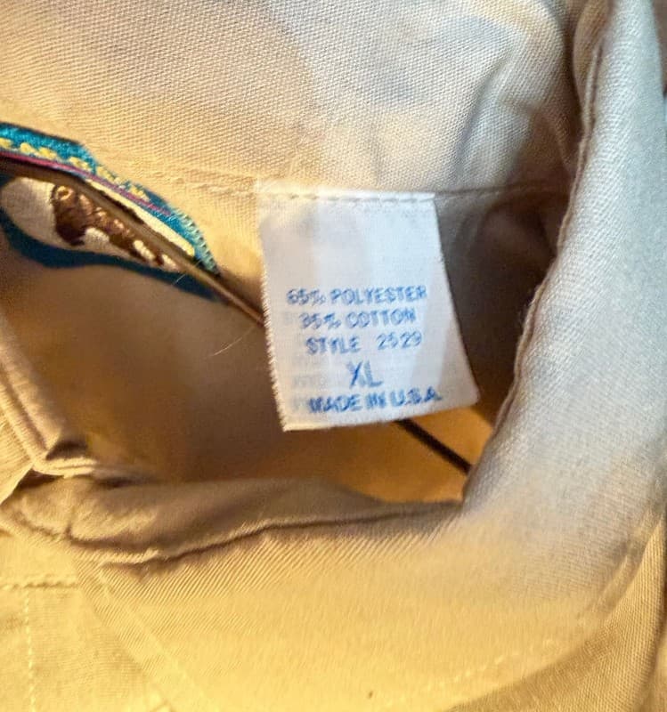 Vintage 1995 Bear Back Louisiana Fall Grand Duck Hunting Shirt XL USA - Thumbnail 4