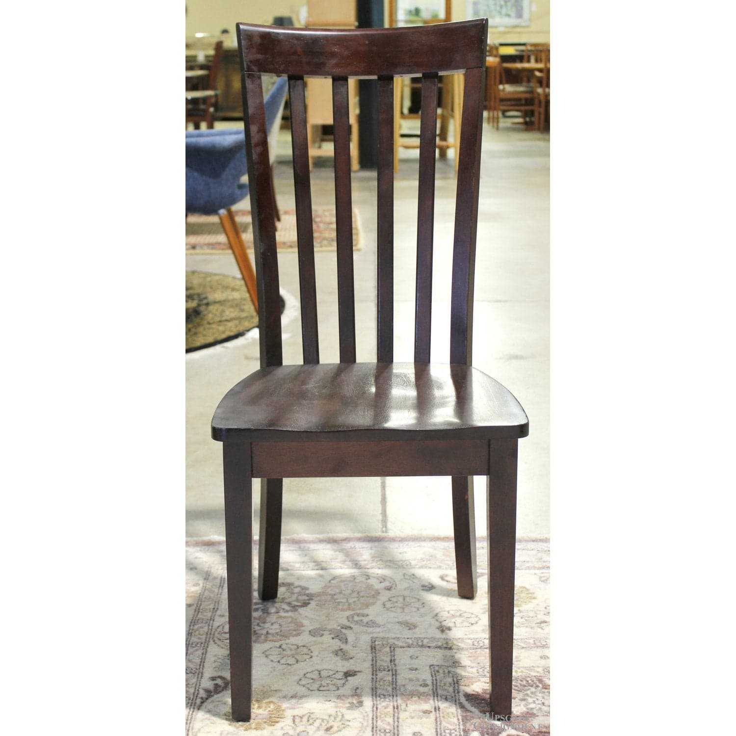 World Market Drop Leaf Table w/4 Chairs - Dark Finish - Thumbnail 4