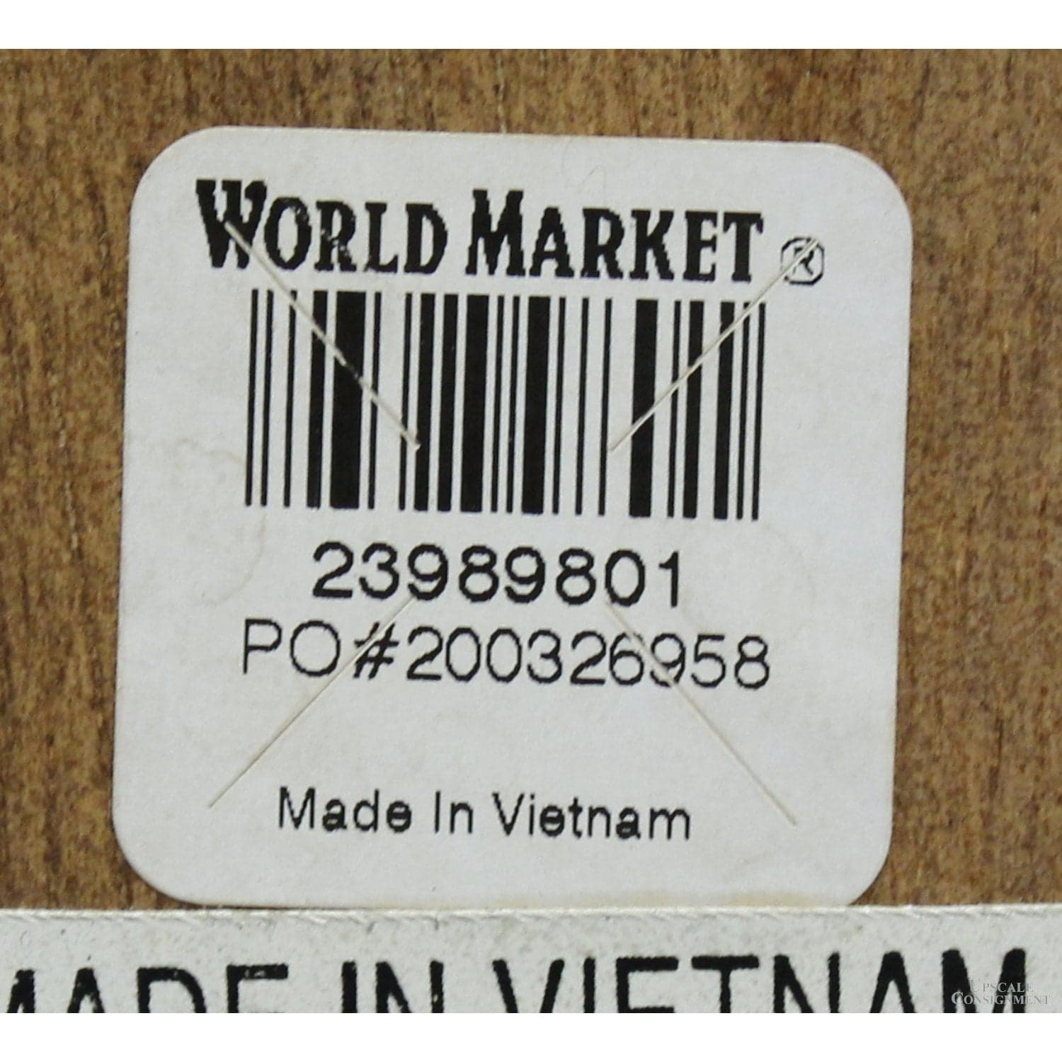 World Market Drop Leaf Table w/4 Chairs - Dark Finish - Thumbnail 6