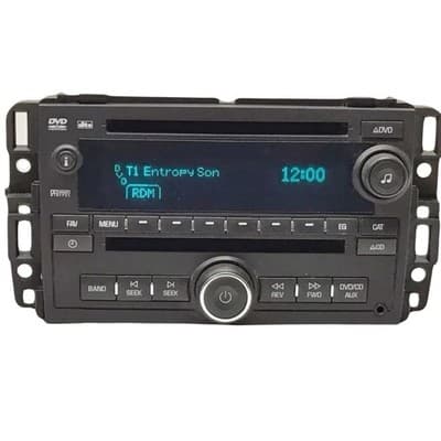 Unlocked GMC CHEVY BUICK Acadia OEM Stereo AM FM AUX CD DVD Player 22754031 - Thumbnail 2