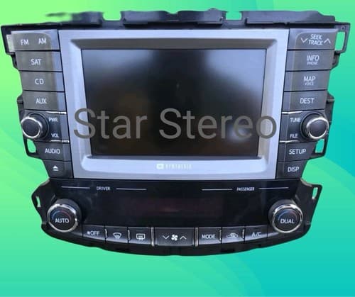 11-12 TOYOTA Avalon OEM Navigation JBL Radio Stereo 4 Disc Player MP3 TO128U - Thumbnail 5