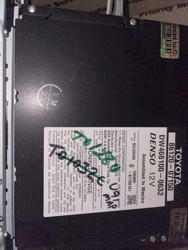 11-12 TOYOTA Avalon OEM Navigation JBL Radio Stereo 4 Disc Player MP3 TO128U - Thumbnail 6