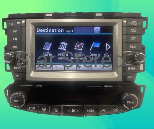 11-12 TOYOTA Avalon OEM Navigation JBL Radio Stereo 4 Disc Player MP3 TO128U - Thumbnail 3