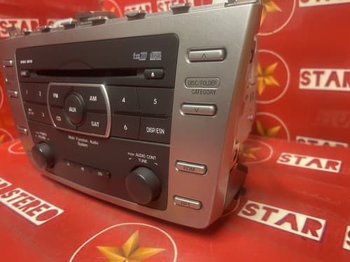 2008-2010 Mazda 6 OEM CD Player Stereo AM FM Radio SAT MP3 WMA 6 Disc GS3L79EG0 - Thumbnail 3