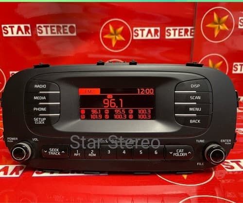 OEM 2014 2015 2016 KIA SOUL AM/FM/CD/MP3/SAT RADIO 96170B2090CA KI125BU - Thumbnail 3