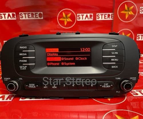 OEM 2014 2015 2016 KIA SOUL AM/FM/CD/MP3/SAT RADIO 96170B2090CA KI125BU - Thumbnail 4