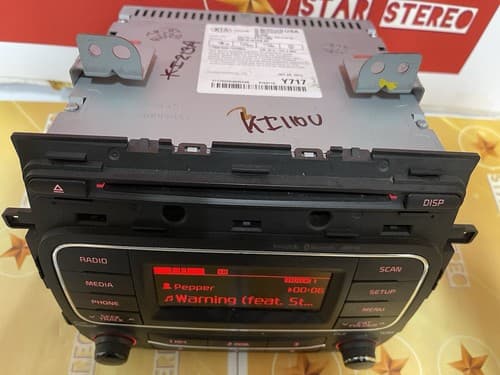 2014 - 2016 Kia Forte OEM Single CD AM FM SAT Bluetooth Radio Receiver KI110U - Thumbnail 4