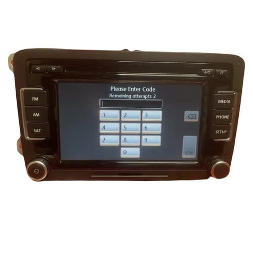 2009-2013 VW Jetta Passat Golf RCD-510 Touch Screen 6 CD Radio 1k0 035 180 AC - Thumbnail 5