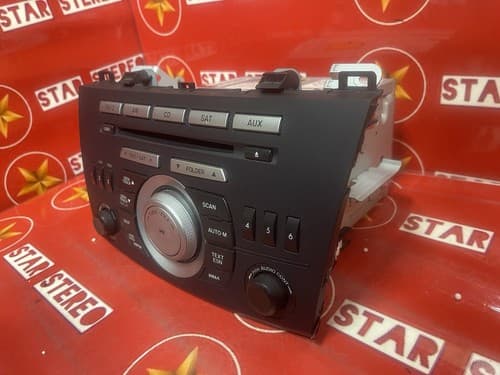 2010-2010 Mazda 3 RADIO STEREO AM/FM MP3 CD player BBM2 66 AR0A OEM SAT MA106U - Thumbnail 2