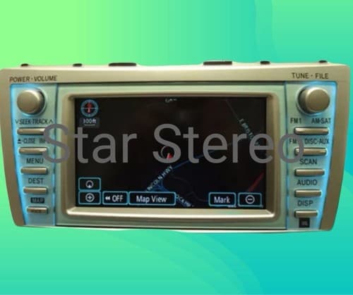 2007-2009 Toyota Camry Hybrid Navigation Radio Screen E7011 86120-06460 TO125BU - Thumbnail 2