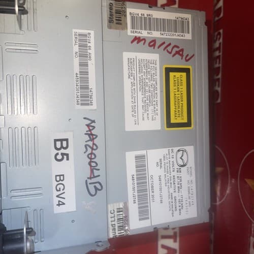 2011 11 Mazda 3 Mazda3 Radio AM/FM CD Player Receiver Unit BBM5-66-AR0 OEM MA11A - Thumbnail 6