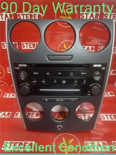Mazda 2006-2008 6 AM FM Radio Receiver 6 Disc CD Player CQ-EM4560AK MA101U - Image 1