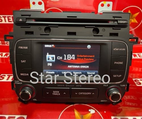 2014 - 2017 Kia Forte OEM UVO Cd. Touch Screen AM FM SAT Radio Receiver KI133U - Thumbnail 4