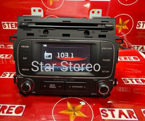 2014 - 2017 Kia Forte OEM UVO Cd. Touch Screen AM FM SAT Radio Receiver KI133U - Thumbnail 2